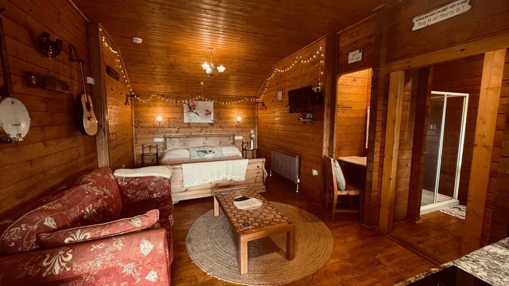 Blossom Cabin - Little Log Cabin In Wales Newtown  Ngoại thất bức ảnh