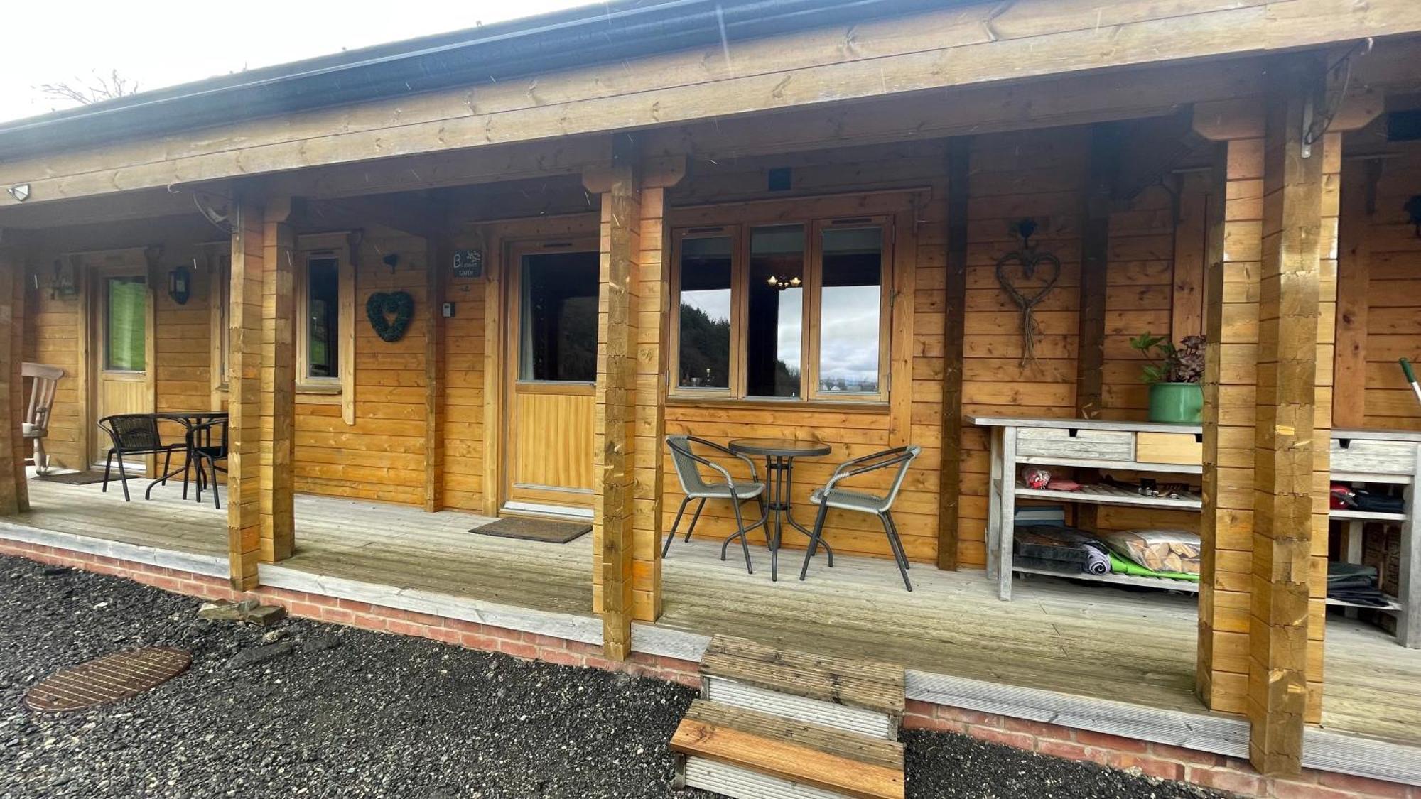Blossom Cabin - Little Log Cabin In Wales Newtown  Ngoại thất bức ảnh